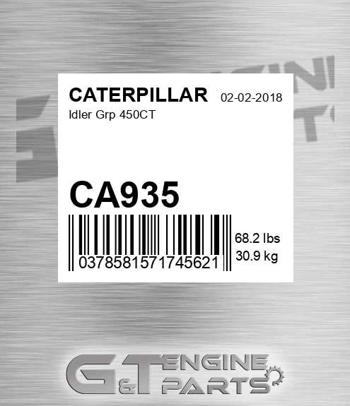 CA935 Idler Grp 450ct