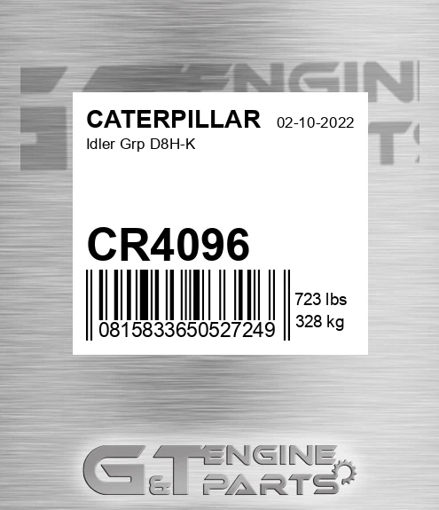 CR4096 Idler Grp D8h-k for CATERPILLAR