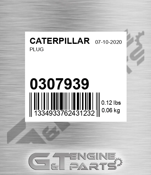 030-7939 Plug for CATERPILLAR