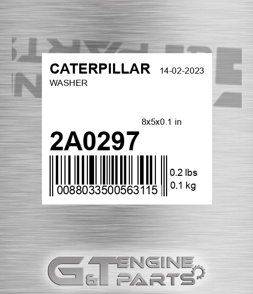 2A0297 Washer