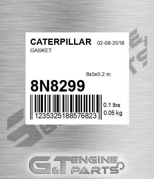 8N-8299 Gasket for CATERPILLAR