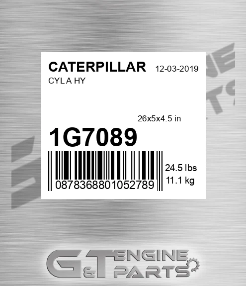 1G7089 Cyl A Hyd