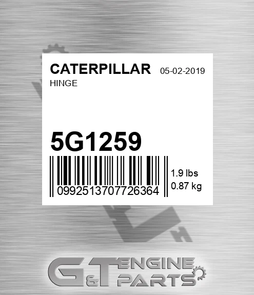 5G1259 Hinge