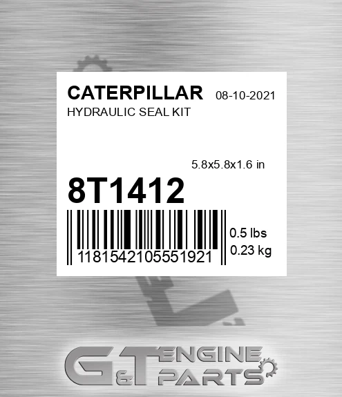 8T-1412 Hydraulic Seal Kit