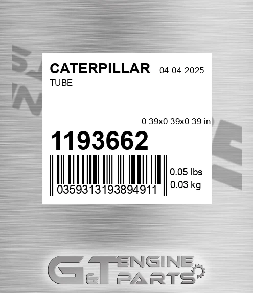 119-3662 Tube