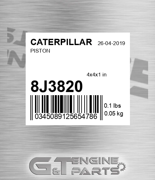 8J3820 Piston