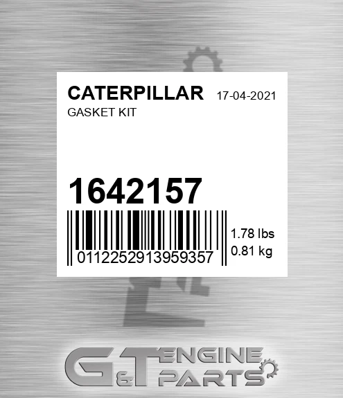 164-2157 Gasket Kit for CATERPILLAR
