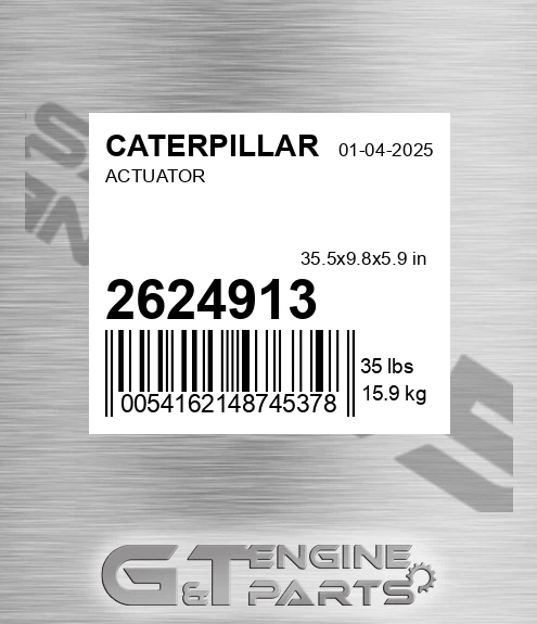 262-4913 CATERPILLAR Actuator