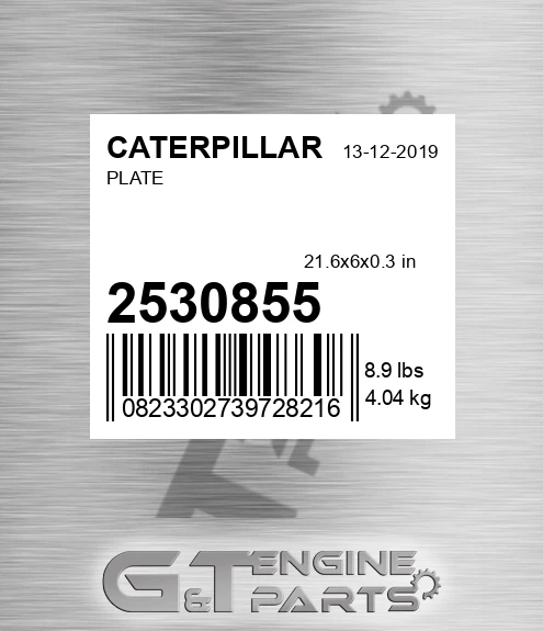 2530855 Plate