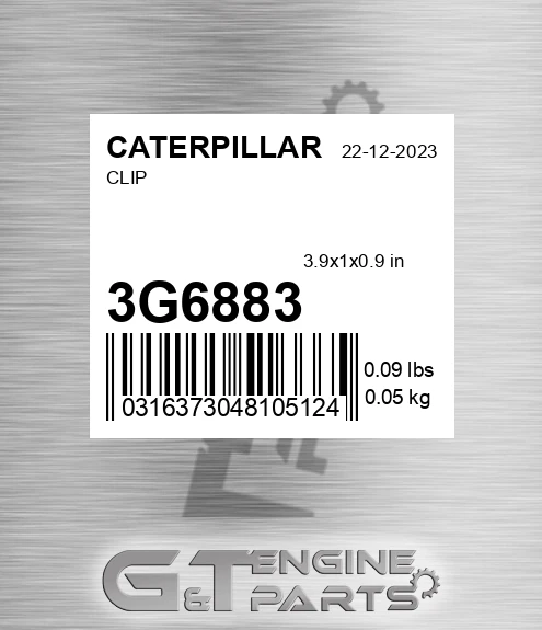 3G-6883 Clip