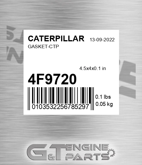 4F9720 Gasket-ctp