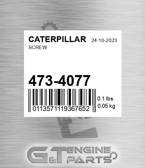473-4077 Screw