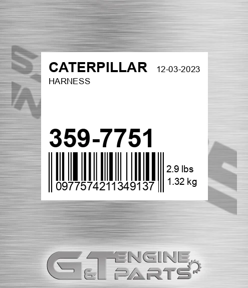 359-7751 Harness for CATERPILLAR