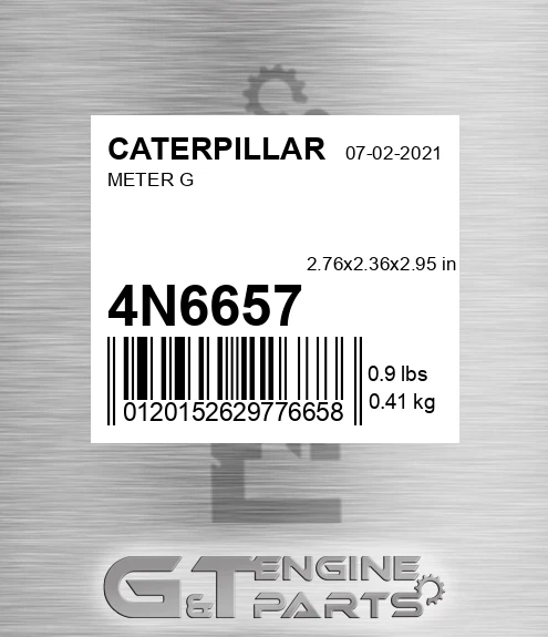 4N6657 Meter G for CATERPILLAR