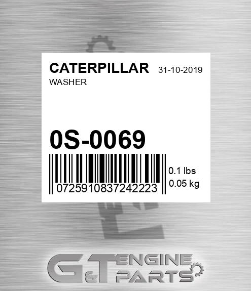 0S-0069 Washer for CATERPILLAR