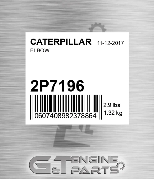 2P7196 Elbow