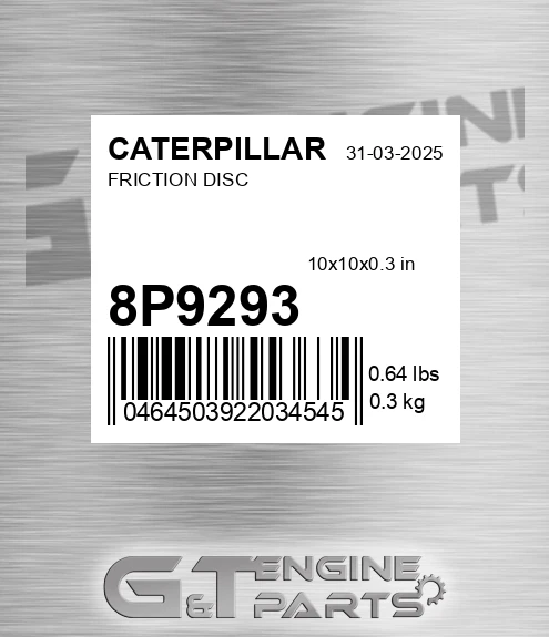 8P-9293 Friction Disc