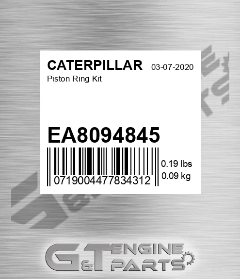 EA8094845 Piston Ring Kit for CATERPILLAR