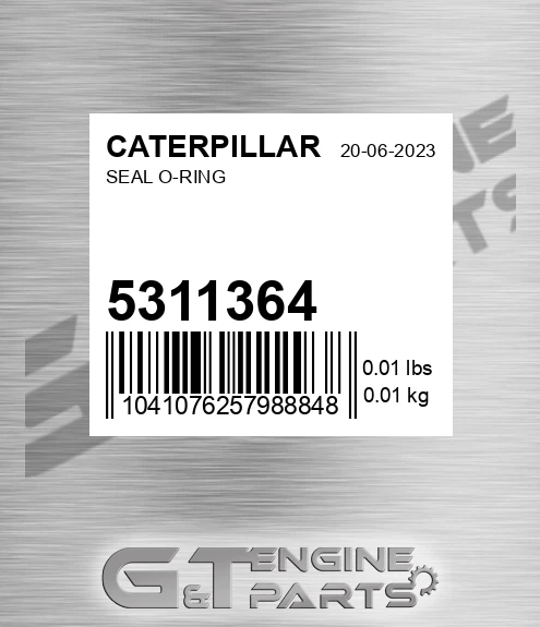 531-1364 Seal O-ring for CATERPILLAR