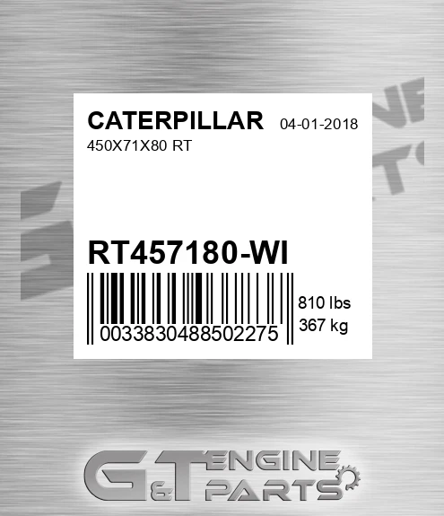 RT457180WI 450x71x80 Rt