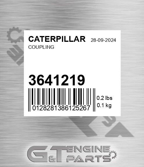 3641219 Coupling for CATERPILLAR