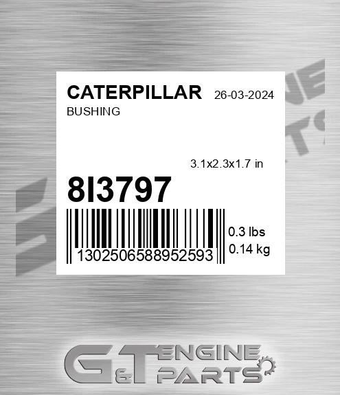 8I3797 Bushing