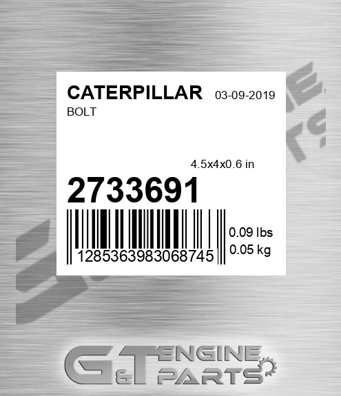 273-3691 Bolt