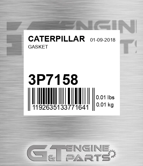 3P-7158 Gasket for CATERPILLAR