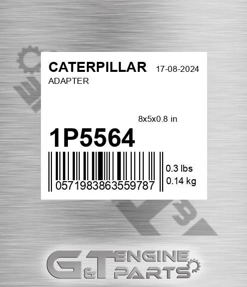 1P5564 Adapter for CATERPILLAR