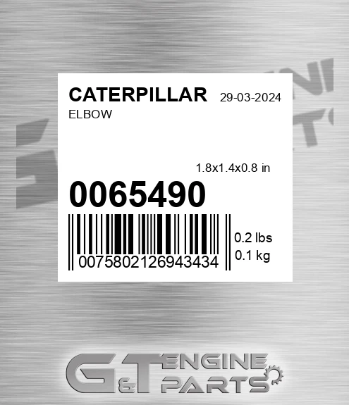 0065490 Elbow