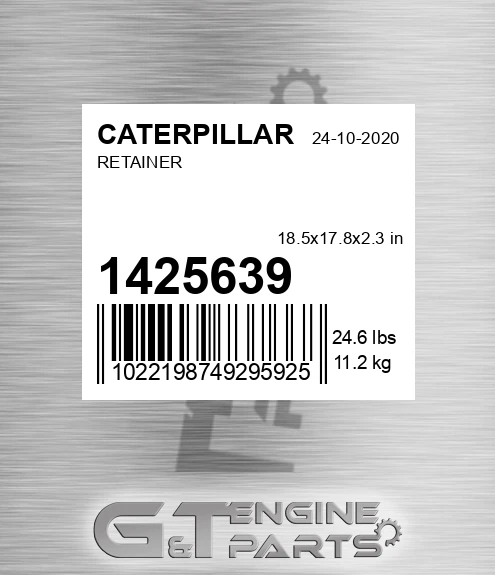 1425639 Retainer for CATERPILLAR