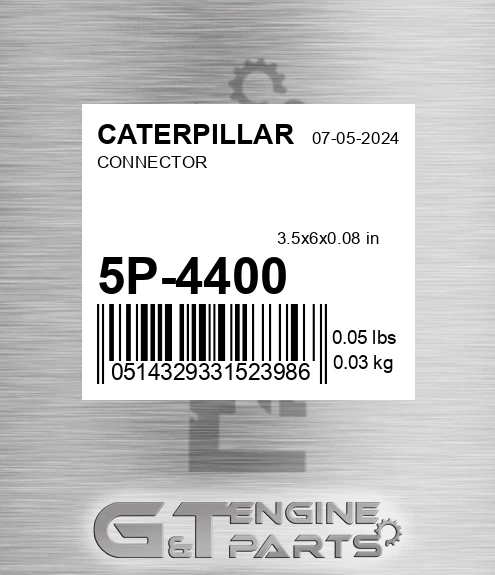 5P-4400 Connector for CATERPILLAR