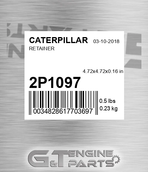 2P1097 CATERPILLAR Retainer