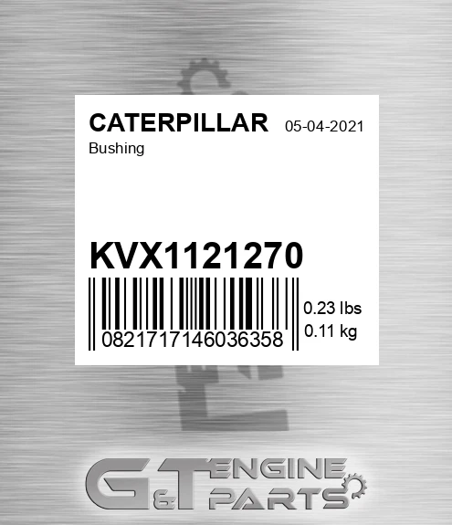 KVX1121270 Bushing for CATERPILLAR