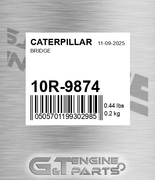 10R-9874 Bridge for CATERPILLAR
