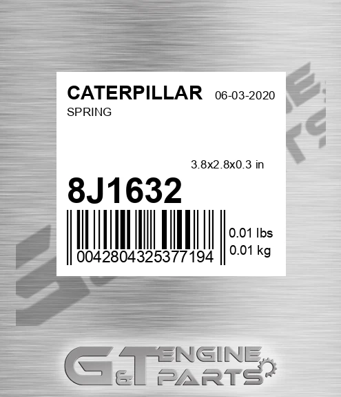 8J1632 Spring