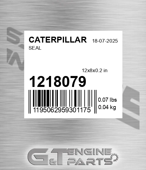 121-8079 Seal for CATERPILLAR