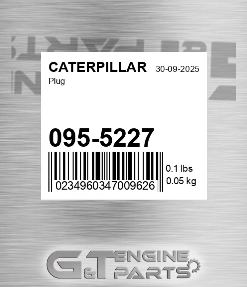 095-5227 Plug for CATERPILLAR