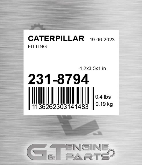 231-8794 Fitting