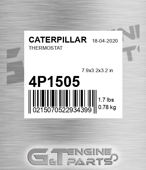 4P-1505 Thermostat for CATERPILLAR