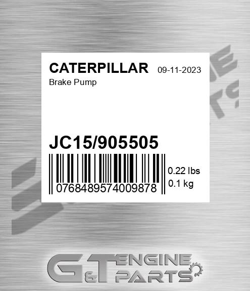 JC15/905505 Brake Pump
