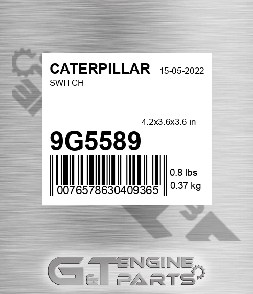 9G-5589 Switch for CATERPILLAR