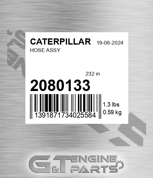 208-0133 Hose Assy