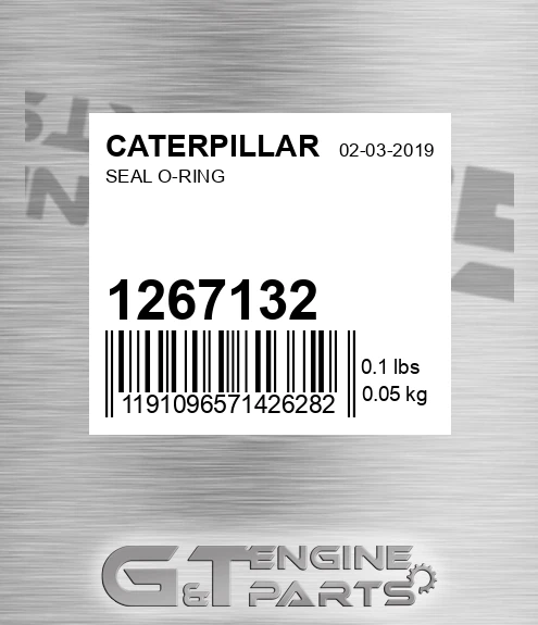 126-7132 Seal O-ring for CATERPILLAR
