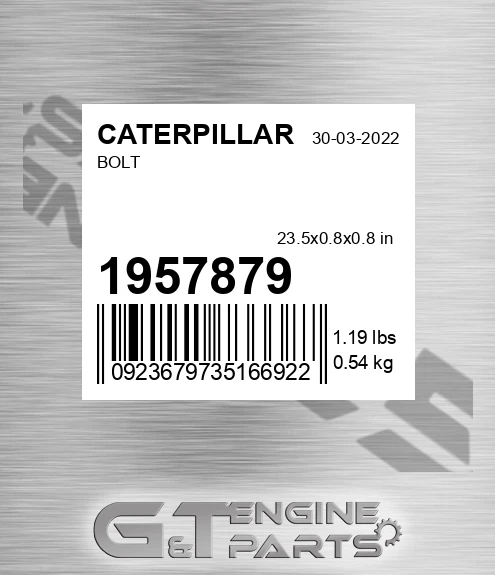 195-7879 Bolt for CATERPILLAR