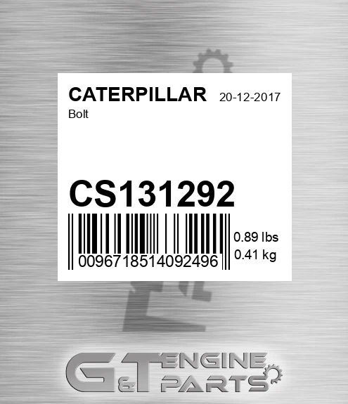 CS131292 Bolt