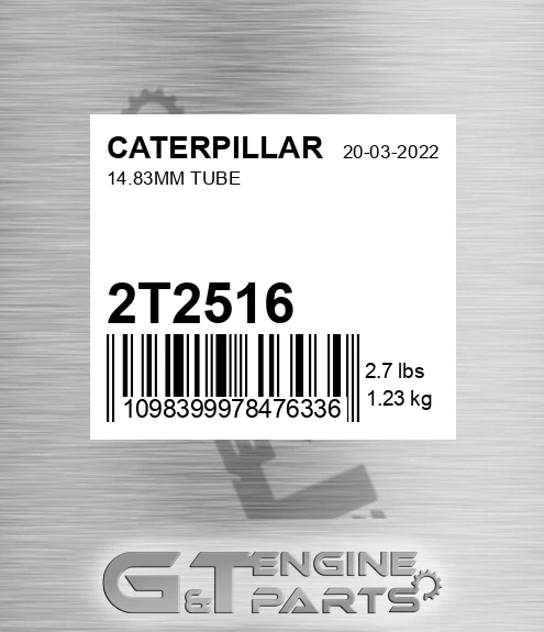 2T-2516 14.83mm Tube