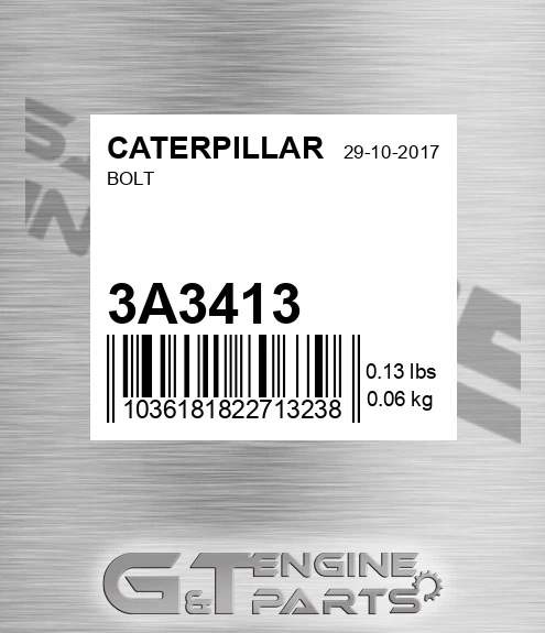 3A-3413 Bolt