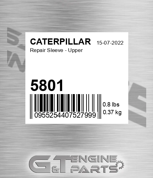 5801 Repair Sleeve - Upper