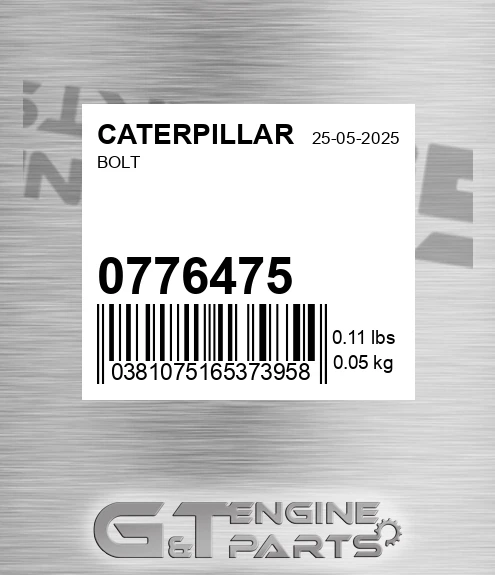 0776475 Bolt